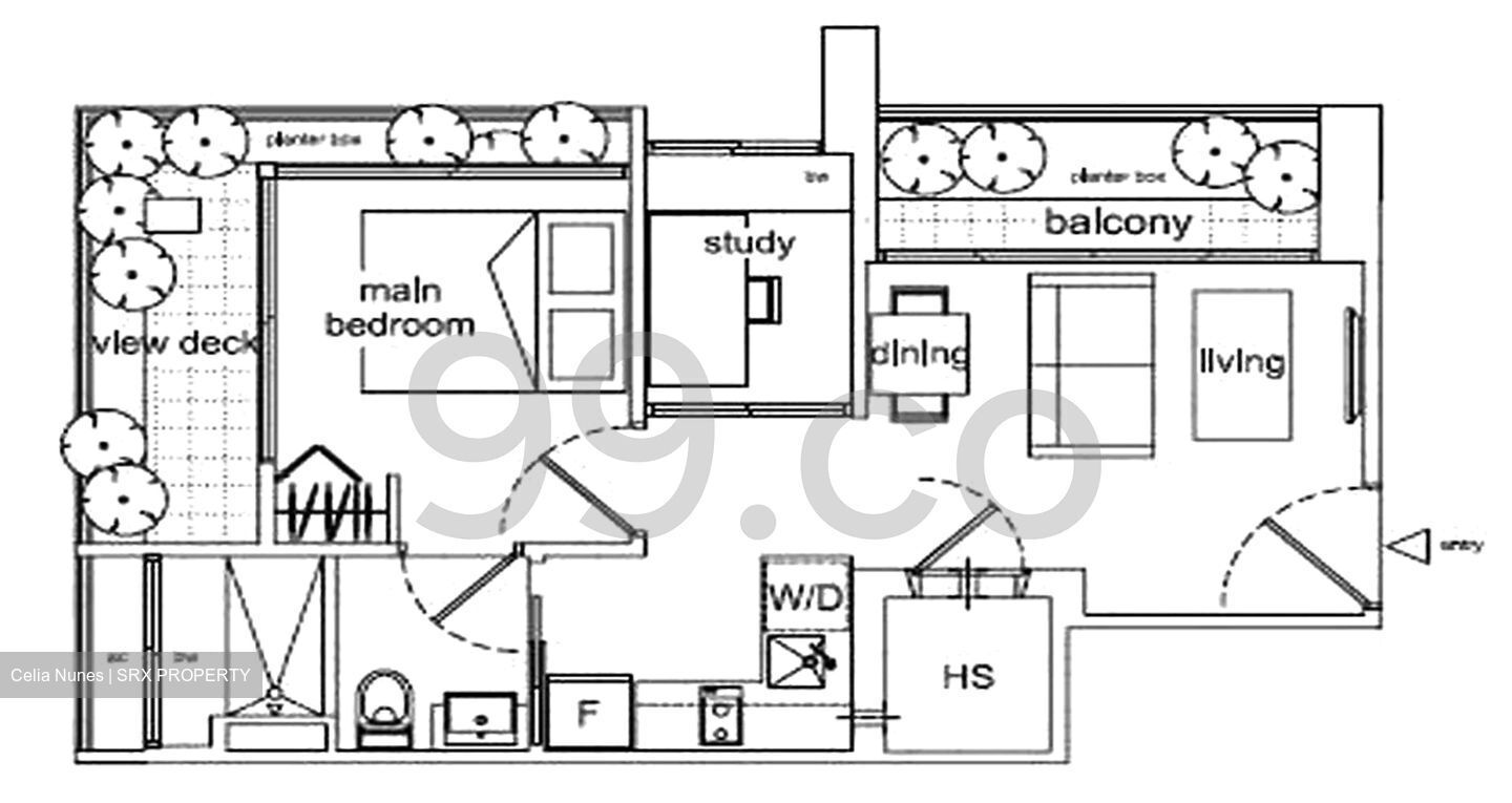 The Tier (D12), Apartment #492305851